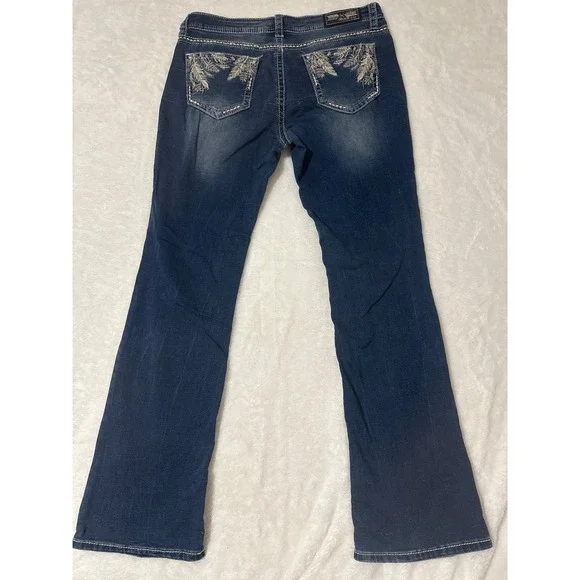GRACE in LA Womens Bootcut Jeans  Size 30 Waist - Picture 7 of 10